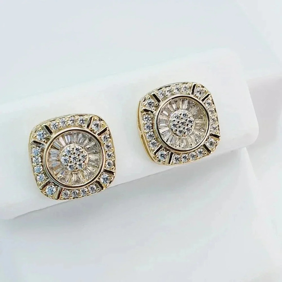 925 Sterling Silver Cubic Zirconia Earrings, U19254797 - Picture 2 of 11